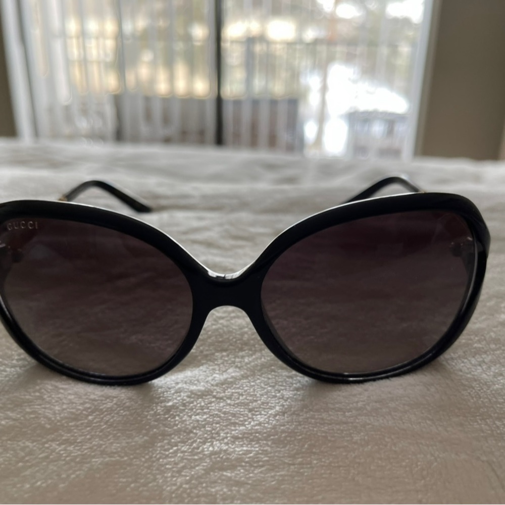 Gucci sunglasses, like new with case, $250